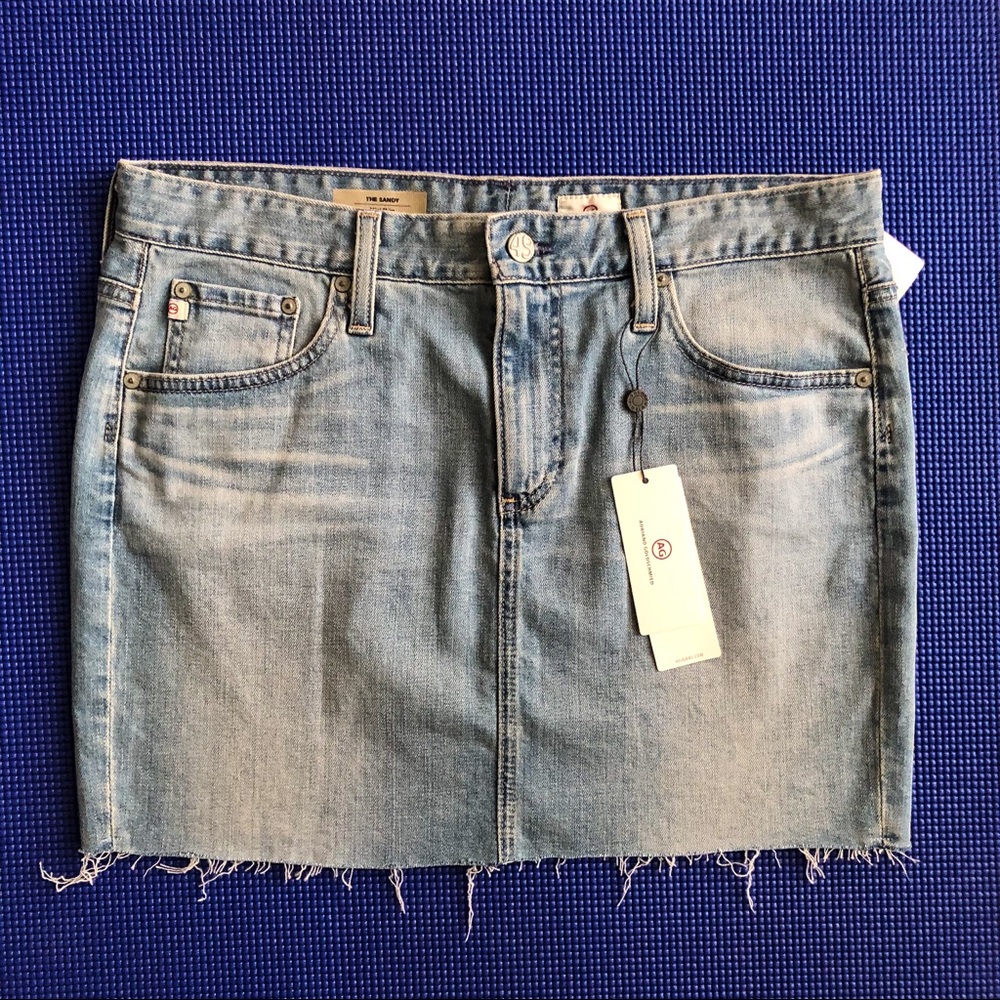 AG Sandy Denim Mini Skirt